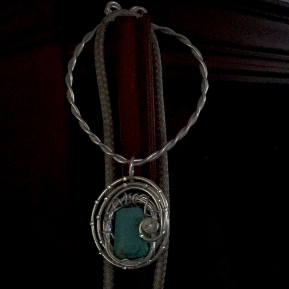 Turquoise handmade necklace
